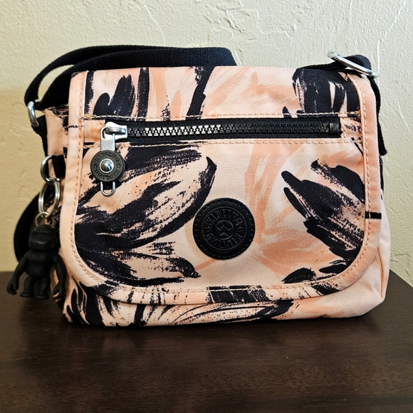 Kipling Handbags - Kipling Sabian Coral Palm Print Crossbody